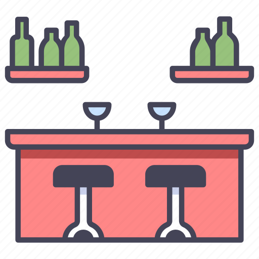 Bar, cafe, counter, drink, pub, restaurant icon - Download on Iconfinder