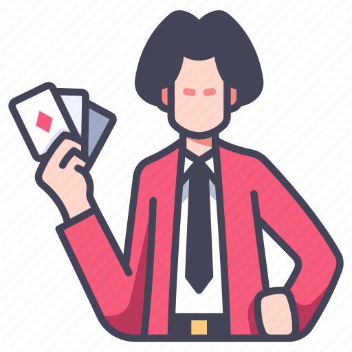 Casino, gambler, gambling, man, player, poker icon - Download on Iconfinder