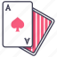 blackjack, card, casino, gambling, poker, spades 