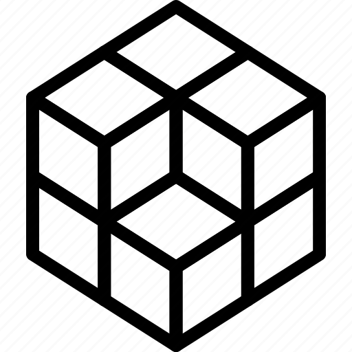 Cube, puzzle, rubik, rubix icon - Download on Iconfinder