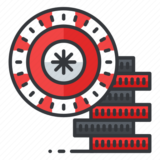 Bet, casino, chips, gamble, gambling icon - Download on Iconfinder