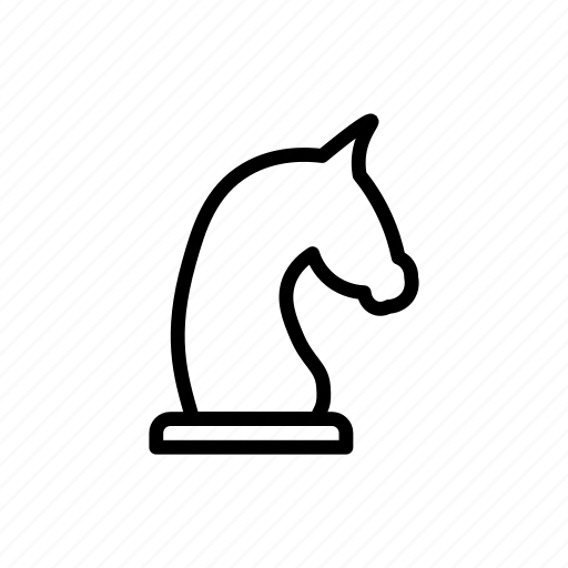 Chess, game, horse, peice, play icon - Download on Iconfinder