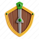 shield, protection, defense, game asset, game, asset, video game 