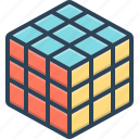 logic game, logic, rubik, cube, puzzle, solving, indoor game