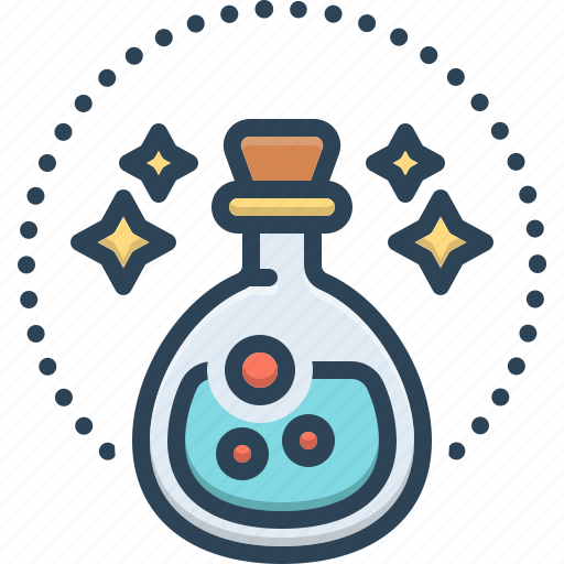 Potion, medicine, tonic, mixture, bottle, antidote, laboratory icon - Download on Iconfinder