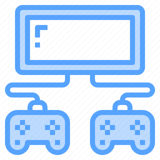 Controller, game, gamepad, monitor, video icon - Download on Iconfinder