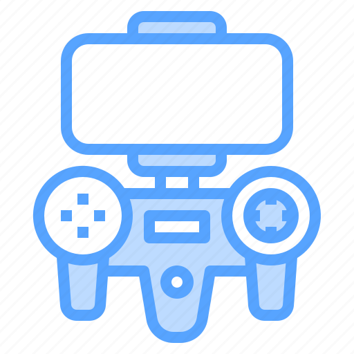 Controller, game, mobile, smartphone, wireless, bluetooth icon - Download on Iconfinder