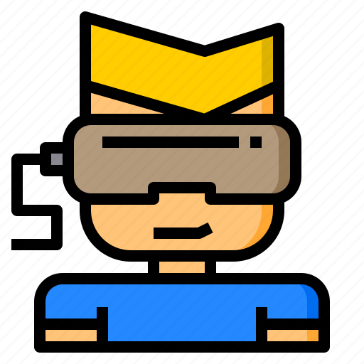 Controller, game, glasses, headset, video, vr icon - Download on Iconfinder