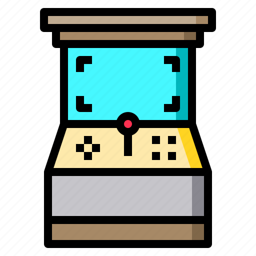 Box, cabinet, controller, game, joystick, video icon - Download on Iconfinder