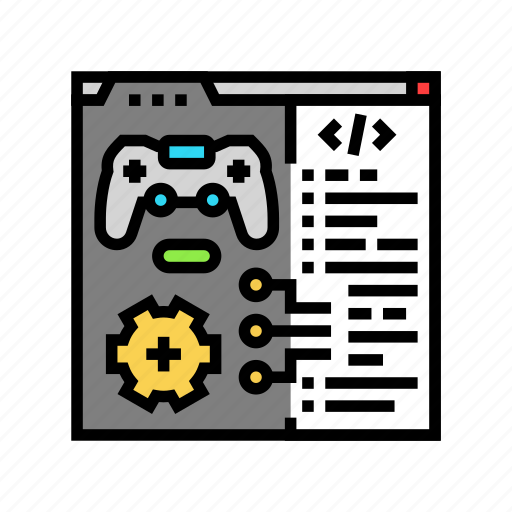 Programming, game, development, computer, technology, screen icon - Download on Iconfinder