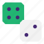 dice, phone, one, hand, male, business 