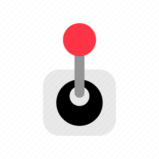 Joystick, game, controller, analog, stick, cockpit, arcade icon - Download on Iconfinder