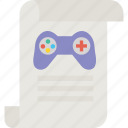 game agreement, game controller, game, controller, game file, game document