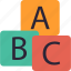 alphabet, abc, blocks, kids, toy, play game 