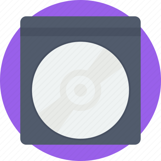 Cd disk, cd, case, dvd, disk, data, reader icon - Download on Iconfinder