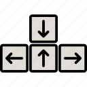 direction arrows, arrows, directions, way, navigation, choice, decisions