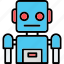 robot, robotics, bot, character, computer player, robot game 