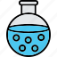 chemistry flask, chemical, flask, health potion, mana potion, potion, solution 