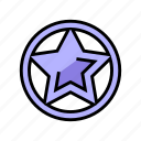 star, game, award, progress, medal, reward