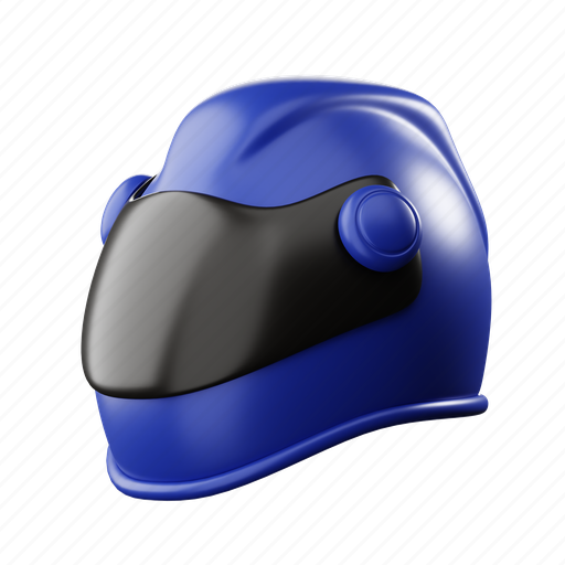 Sport, game, speed, racing helmet, racing 3D illustration - Download on Iconfinder