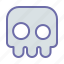 bone, creepy, game, ghost, skull 