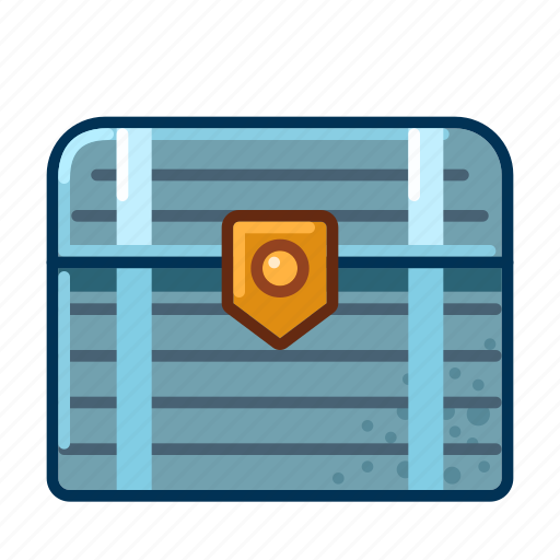 Chest, iron, fantasy, game, award icon - Download on Iconfinder