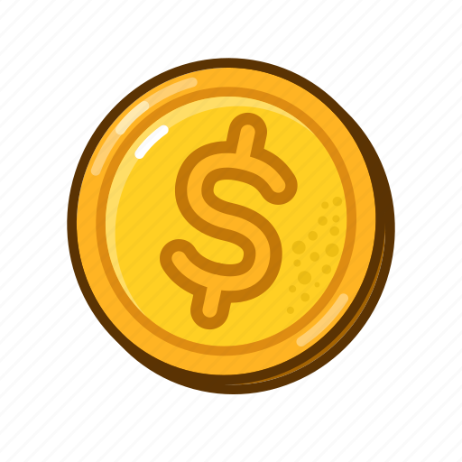 Coin, gold, money, cash, game icon - Download on Iconfinder