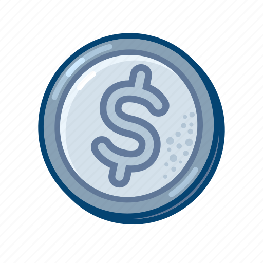 Coin, silver, money, cash, game icon - Download on Iconfinder
