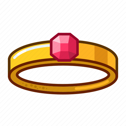Ring, gold, jewerly, game, diamond icon - Download on Iconfinder