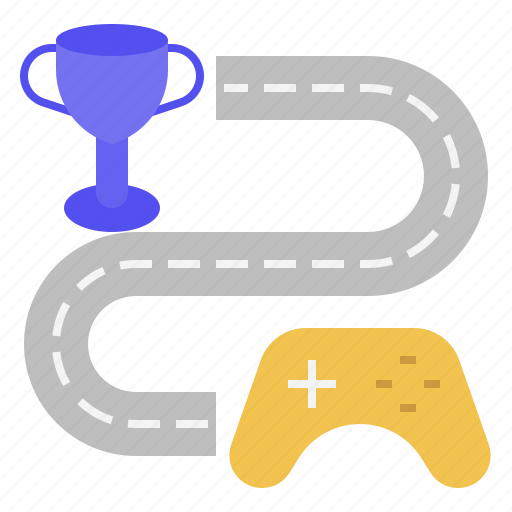 Roadmap, gamefi, game, gaming, strategy, gamefi roadmap, game roadmap icon - Download on Iconfinder