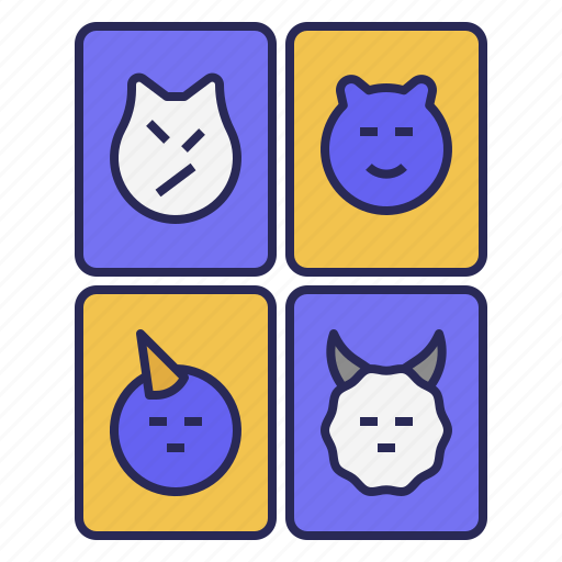 Gamefi, gaming, game assets store, gamefi marketplace, card game, monster card, game collection icon - Download on Iconfinder