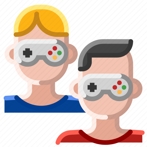 Gamer, gaming, multiplayer, play icon - Download on Iconfinder