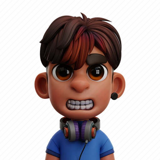 Boy, avatar, profile, person, people, male, man 3D illustration - Download on Iconfinder