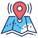 geotag, location, map, signal