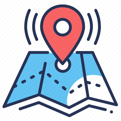 Geotag, location, map, signal icon - Download on Iconfinder