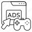 game, ad, advertising, website, webpage 