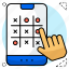 tic, tac, toe, xo, game, noughts, and, crosses, strategic 