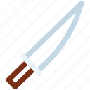 game, knife icon, weapon