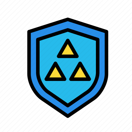 Entertainment, freetime, fun, gaming, protection, securitytriangle, shield icon - Download on Iconfinder