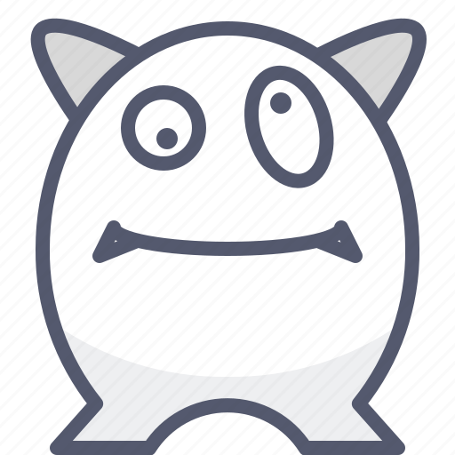 Character, dizzy, funny, game, monster icon - Download on Iconfinder