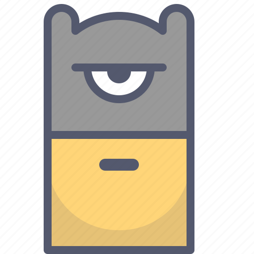 Batman, cartoon, character, dark, knight, minion, superhero icon - Download on Iconfinder