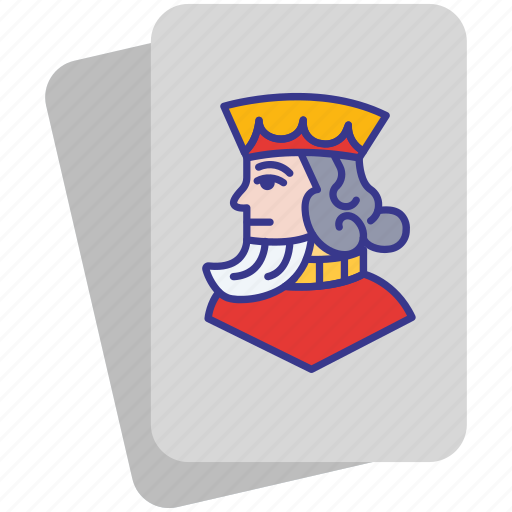 Card game, diamond, hazard, king, king diamond, king of spades, playing cards icon - Download on Iconfinder