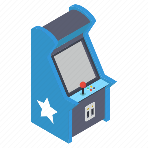 Arcade joystick, arcade machine, coin slot, electric machine, gaming machine, indoor machine icon - Download on Iconfinder
