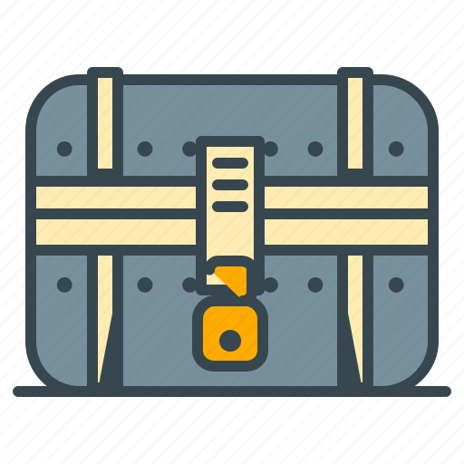 Box, chest, game, gaming, treasure, trove, vault icon - Download on Iconfinder