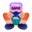quick, player, controllers, gaming, character, typography 