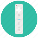 controller, electronic, gaming, remote, technology, wii