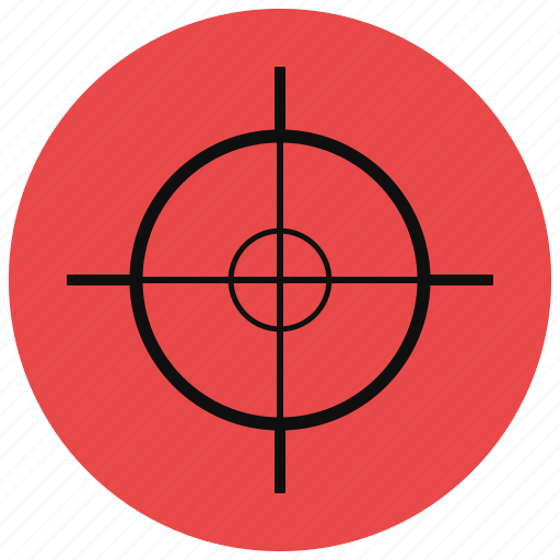 Gaming, hunting, shooting, target, bullseye, crosshair icon - Download on Iconfinder