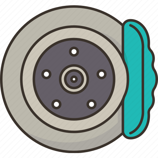 Disc, break, wheel, component, mechanical icon - Download on Iconfinder
