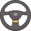 steering, wheel, car, drive, automobile