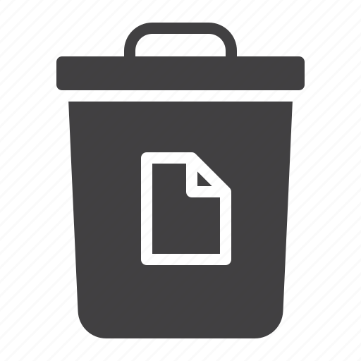 Paper, trash, can, bin icon - Download on Iconfinder